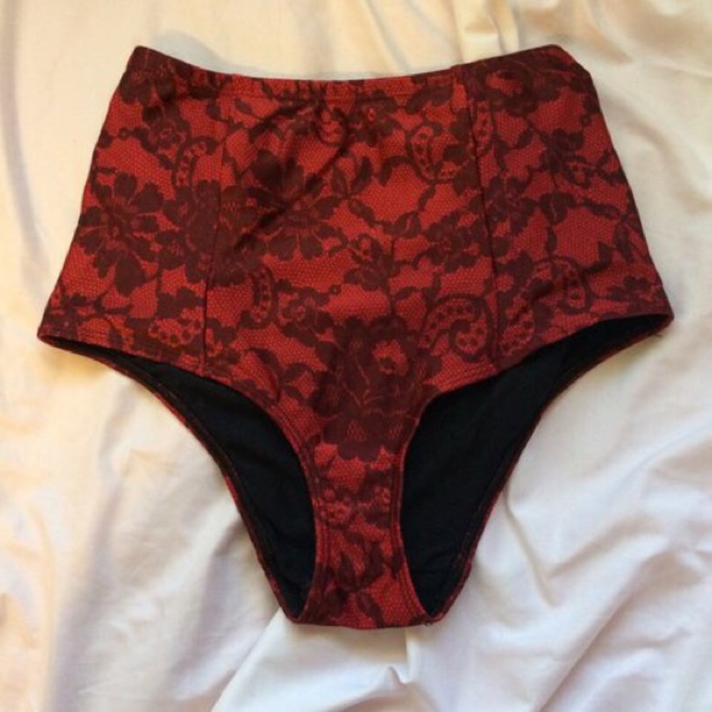 American Apparel high waisted bikini bottoms